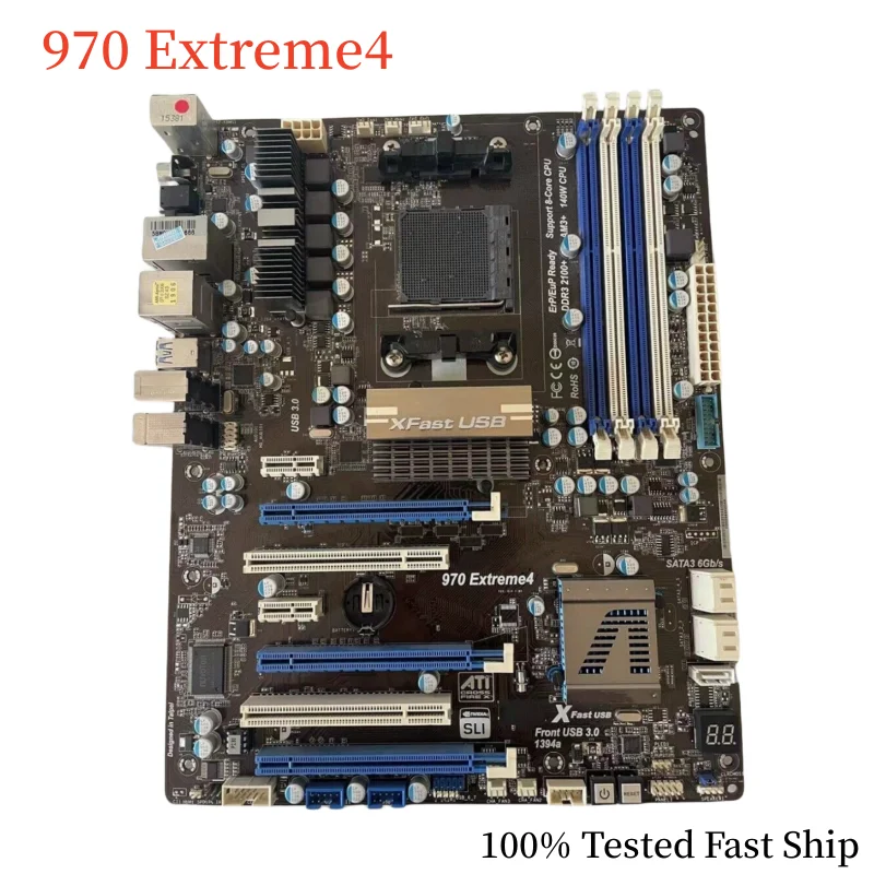 Asrock 970 Extreme4  970, 32GB DDR3 ATX κ, 100% ׽Ʈ Ϸ,  